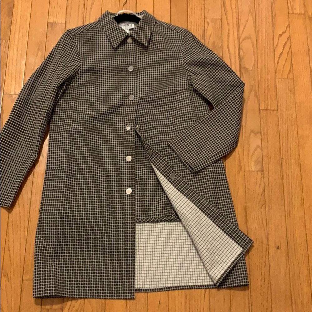 Worth Petite suit -long jacket w/wrap skirt sz 10p